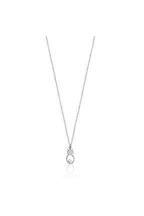 گردنبند نقره طلائی زنانه 925 عیار Coşar Silver - کد 879558025