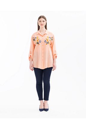 پیراهن نارنجی زنانه SEÇİLSTORE - کد 879681643