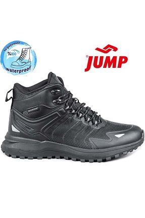 بوت / نیم بوت مشکی زنانه چرم مصنوعی Jump - کد 879079307