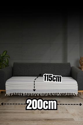 کاور مبل طوسی پنبه Akaystore - کد 872528402