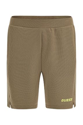 شلوارک و برمودا سبز مردانه پنبه - پلی استر - الاستین Guess - کد 661464547