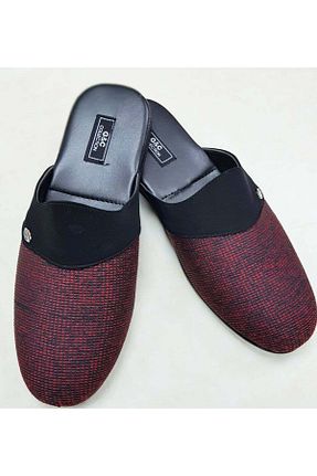 دمپائی خانگی زرشکی مردانه پاشنه کوتاه (1 - 4 سانتی متر) Genel Markalar - کد 879828887