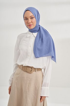 شال سرمه ای زنانه پلی استر ARMANDA - کد 879819273