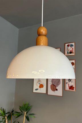 لوستر سفید فلزی Bamyum - کد 879822949