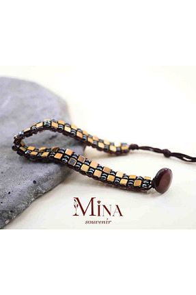 دستبند جواهر رنگی زنانه سنگ طبیعی Mina Souvenir - کد 879856542