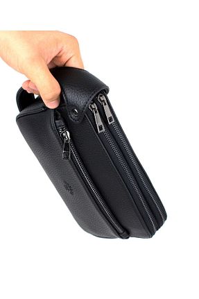کیف دستی مشکی مردانه سایز متوسط deri,se club - کد 758553915