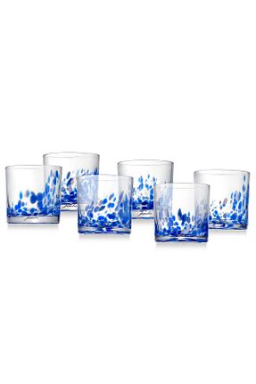لیوان آبی شیشه Jumbo - کد 878998562