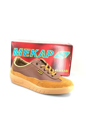 کفش بیرون زرد مردانه چرم اصل Mekap - کد 879855840