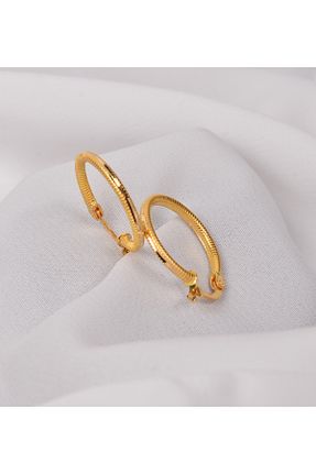گوشواره طلا طلائی زنانه 22 عیار kuyumcu nurettin - کد 835090845
