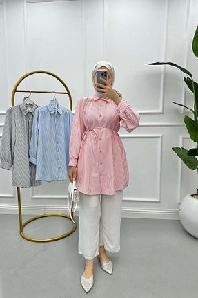 پیراهن قرمز زنانه رگولار Pardesü Dünyası - کد 856348238