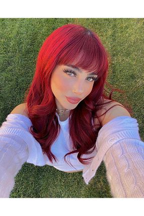 کلاه گیس رنگی زنانه REMY HAİR - کد 376649539