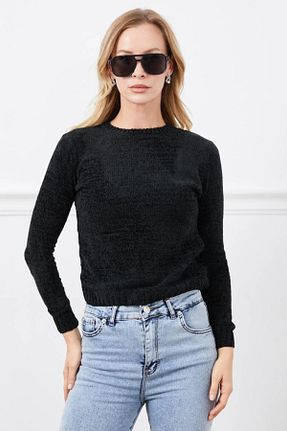 پلیور مشکی زنانه ساده vogue moda - کد 879927171