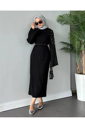 لباس حجاب مشکی زنانه Kalem Kağanbutik - کد 879935471