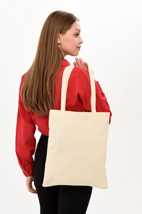 کیف دوشی بژ زنانه پارچه ای Çınar Bez Çanta - کد 6951757