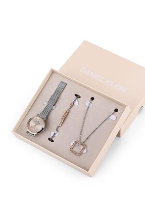 ساعت مچی صورتی زنانه 36 میلی متر Daniel Klein - کد 879993253