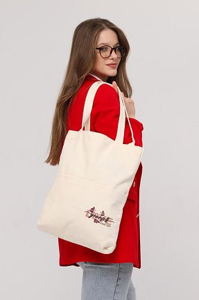 کیف دوشی نباتی زنانه Çınar Bez Çanta - کد 805939760