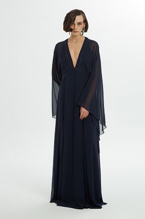 لباس سرمه ای زنانه بافتنی GIZIA - کد 879995977