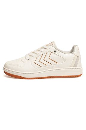 کفش اسنیکر سفید زنانه بند دار hummel - کد 848458511