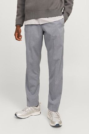 شلوار طوسی مردانه الاستان - ویسکون - پلی استر Jack & Jones - کد 877892264