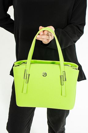 کیف دوشی سبز زنانه چرم مصنوعی Just Polo - کد 877881889