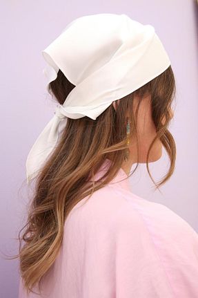دستمال گردن سفید ALLDAY - کد 877895583
