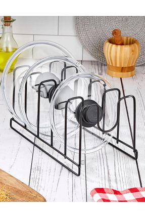 نظم دهنده کمد مشکی 1 پارچه METALAY - کد 780699053