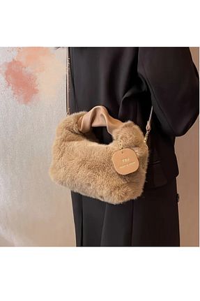 کیف دوشی قهوه ای زنانه Hubjua Royal - کد 877939909