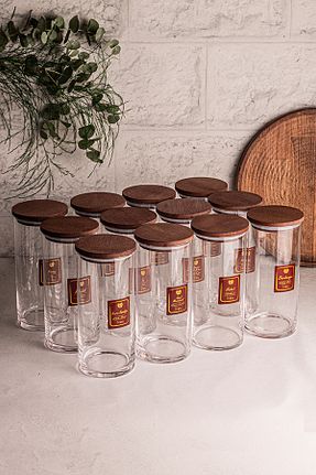 ظرف نگهداری رنگی شیشه Snippy - کد 877958341