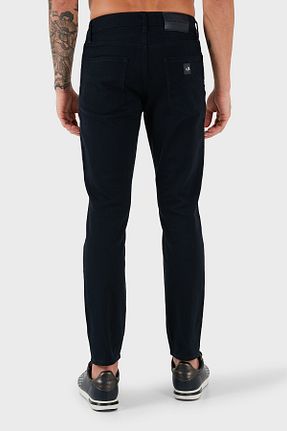 شلوار جین سرمه ای مردانه پاچه ساده Armani Exchange - کد 878055424