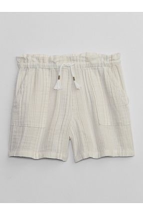 شلوارک و برمودا سفید بچه گانه رگولار GAP - کد 731999220