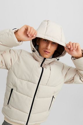 کاپشن بژ مردانه پلی استر Jack & Jones - کد 769935311