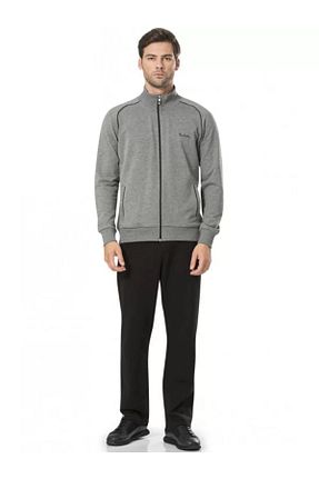 شلوار کرمگن طوسی مردانه رگولار Pierre Cardin - کد 865790656