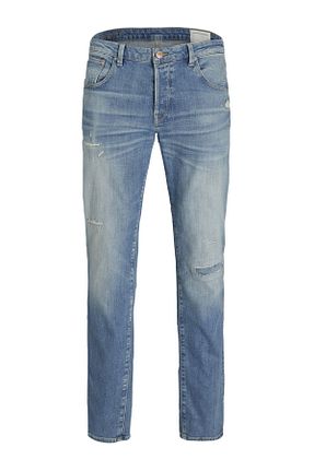 شلوار جین آبی مردانه پاچه ساده Jack & Jones - کد 463952935