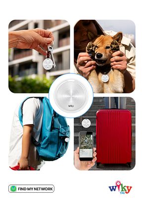 دستگاه ردیاب هوشمند آبی Wiky - کد 872463499
