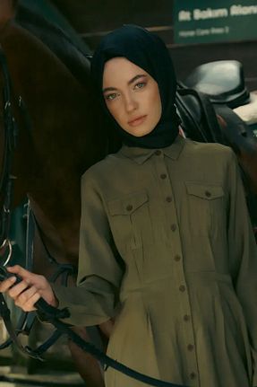 شال بژ زنانه ED Scarf - کد 767101141
