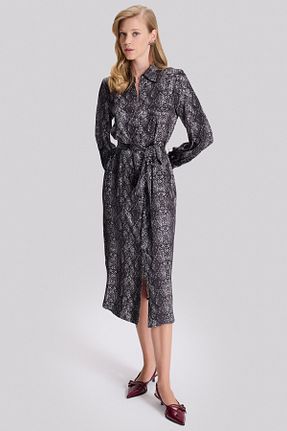 لباس طوسی زنانه ویسکون Naramaxx - کد 878095156