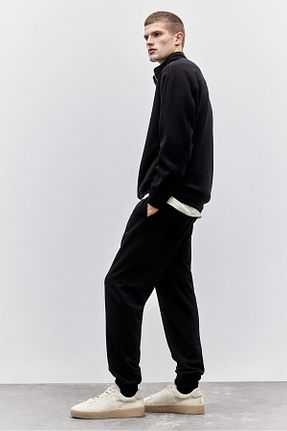 شلوار کرمگن مشکی مردانه رگولار H&M - کد 857900834
