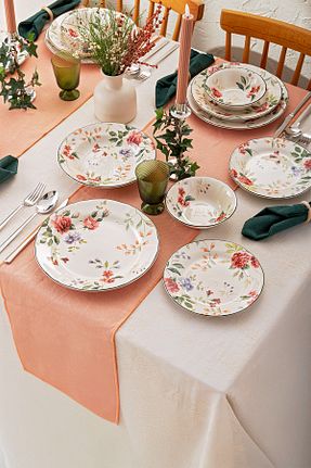 سرویس غذاخوری رنگی 6 نفره Emsan - کد 878118923