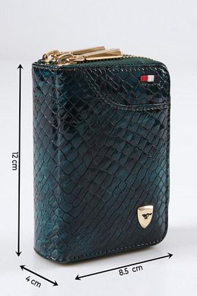 کیف پول رنگی زنانه چرم خالص SEPTWOLVES - کد 878123510