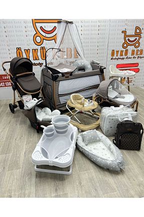 کالسکه قهوه ای Çift Yönlü ÖYKÜ BEBEK DUNYASI - کد 878142571
