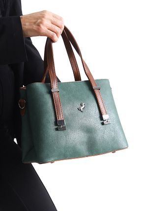 کیف دوشی خاکی زنانه چرم مصنوعی Solo Bag - کد 878153971