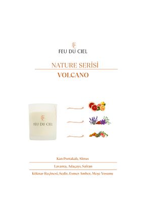 شمع نارنجی 1 پارچه Feu du Ciel - کد 669002338