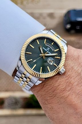 ساعت مچی طلائی مردانه 42 میلی متر Daniel Klein - کد 878754038