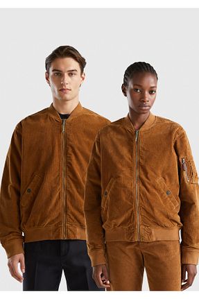 کاپشن قهوه ای زنانه رگولار United Colors of Benetton - کد 804556060