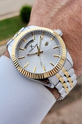 ساعت مچی طلائی مردانه 41-45 میلی متر Daniel Klein - کد 878908744