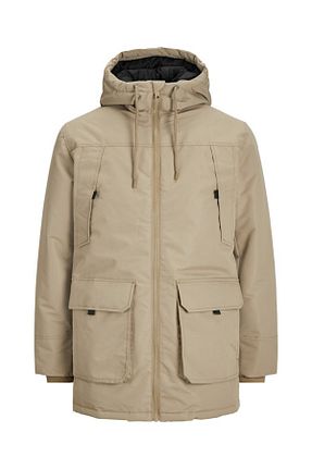 پارکا بژ مردانه رگولار Jack & Jones - کد 878209118