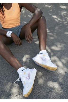 کفش دو و میدانی و تمرینی سفید زنانه Nike - کد 878214451