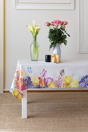رومیزی رنگی پنبه ای Marielouhome - کد 874353680