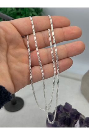 گردنبند نقره سفید زنانه 925 عیار NikaŞ - کد 878226807