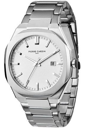 ساعت مچی زرشکی مردانه 41-45 میلی متر Pierre Cardin - کد 845515165
